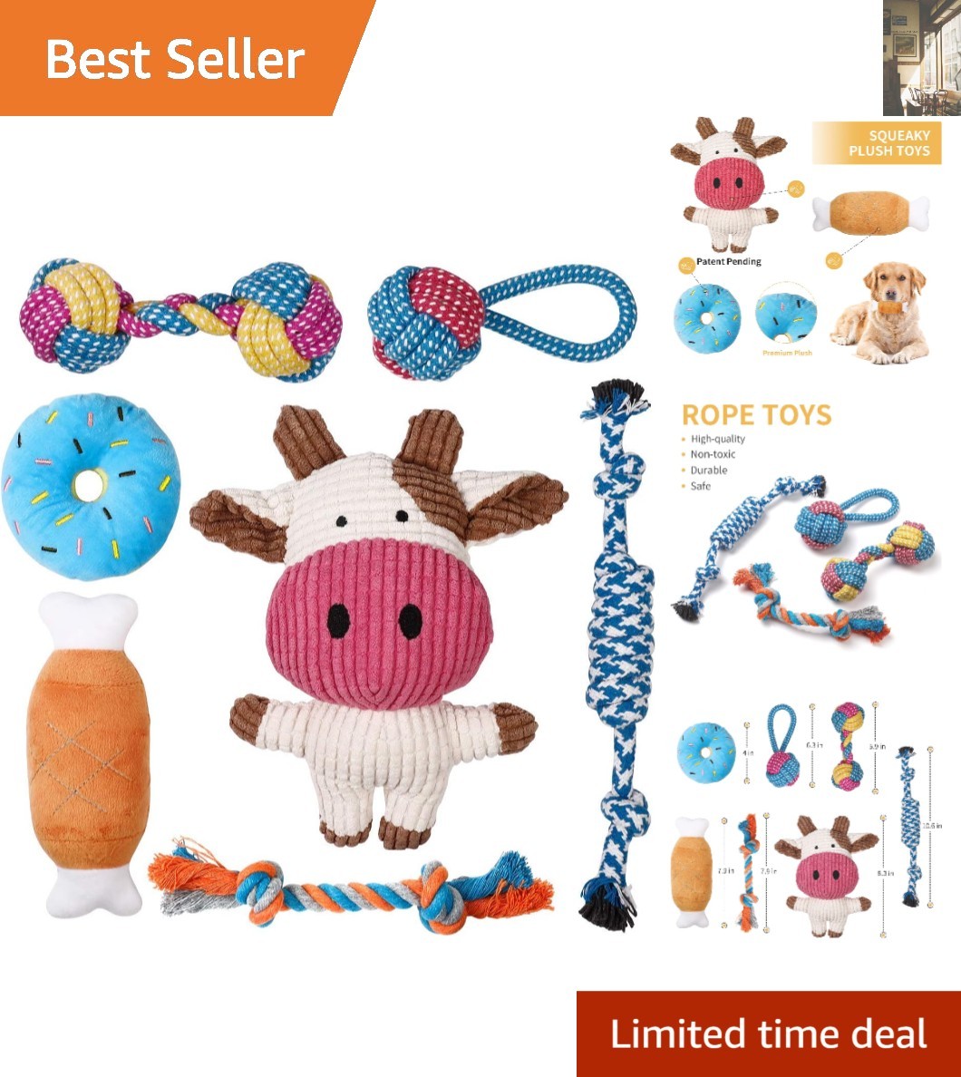 - Cute Squeaky & Dental Health Support