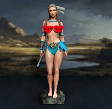 1/24 1/18 Witch Academy Unpainted Unassembled 3D Printing Model Garage Kits