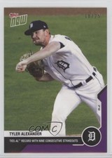 2020 Topps Now Purple 18/25 Tyler Alexander #47 1c7
