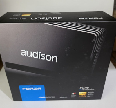 NEW Audison Forza AF C8.14 bit 14-channel DSP with 65Wx8 @4Ω Amplifier Sealed BX