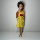 Vintage 1966 Barbie Mattel Brown Hair & Eyes Doll Taiwan Outfit likely 1970's