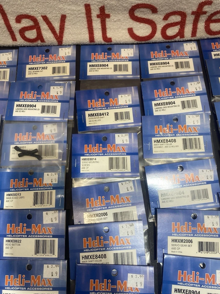 NOS Heli-Max Helicopter Accessories Parts Lot - Image 3 of 4