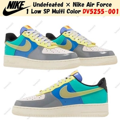 Undefeated × Nike Air Force 1 Low SP Multi Color DV5255-001 Men's Size