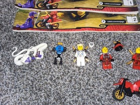 LEGO NINJAGO 70750 70728 Manuals Minifigure White Pythor Nya Samurai-X Lot