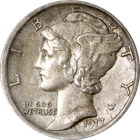 1917-D Mercury Dime