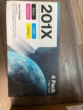201X High Yield Toner Set Black Cyan Magenta Yellow COMPATIBLE WITH HP