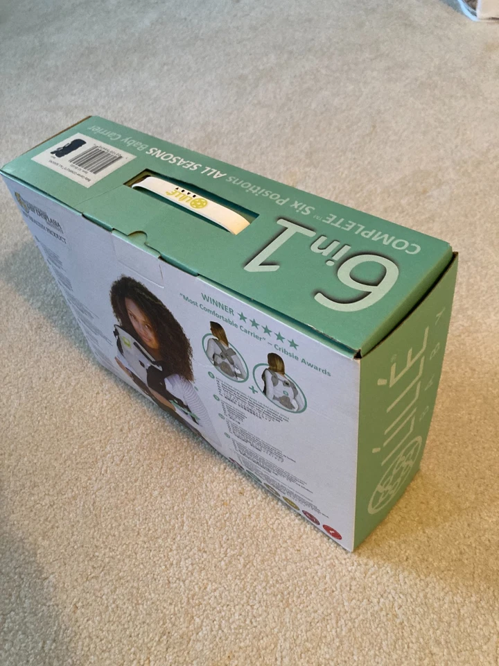 Portabebés Lille Completo 6 en 1 Todas las Temporadas Transpirable Malla 3D - Negro Foto 2 de 4