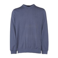 Hackett London Herren Pullover Baumwolle Logo Blau GanzjäHrig Gr. 2XL XXL