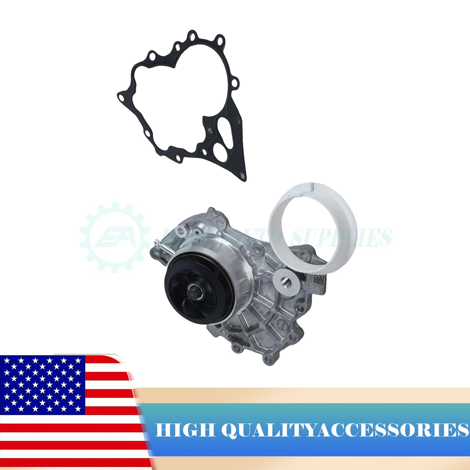 Engine Water Pump For Audi A8 S8 RS7 RSQ8 Cayenne Panamera Urus Bentley 4.0T US