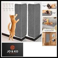 2 StüCk Kratzwand FüR Katzen, Kratzmatte Katze Wand 50 X 25 Cm, Eckenschutz K...