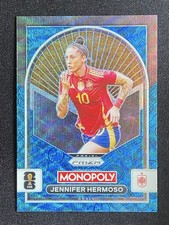 Jennifer Hermoso 2026 Monopoly Prizm Fifa World Cup Four Corners Blue Wave #98