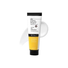 Deconstruct Gel Sunscreen for Oily skin SPF 50 PA    For Men  Women - 30gm