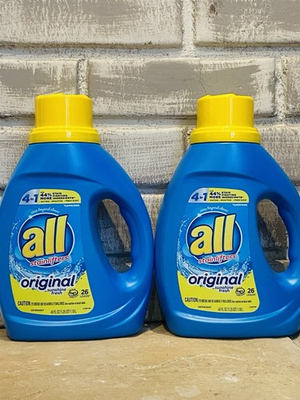 #ad All Stainlifters Liquid Laundry Detergent Original Sunshine Fresh 40 oz 2 Pack $62.99