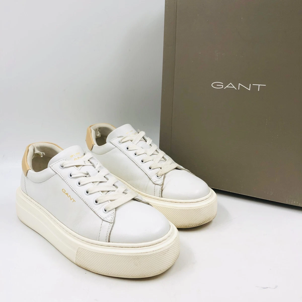 GANT Yinsy, Scarpe da Ginnastica Donna, Bianco e Rosa, 36 EU
