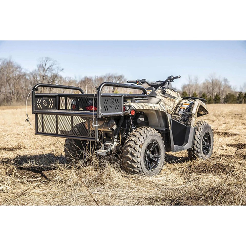 Polaris 53300 Kolpin Rear Drop Basket Rack Collapsible Tailgate Universal ATV - Image 4 of 4