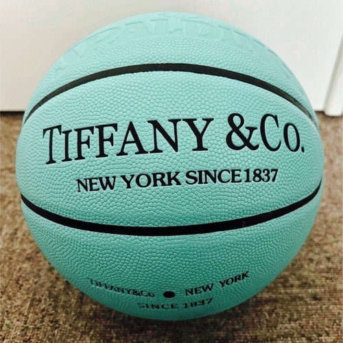 Tiffany & Co x Spalding Collaboration Limited Edition Basketball Blau Neu - Bild 1 von 7