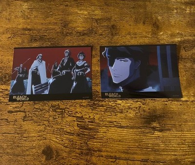 Bleach World Collab Aizen Sosuke Seireitei 2Pc Bromide Photo Set