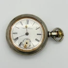 1897 Waltham 18S 7J No. 18 Model 1883 Pocket Watch - For Parts - Water Damage