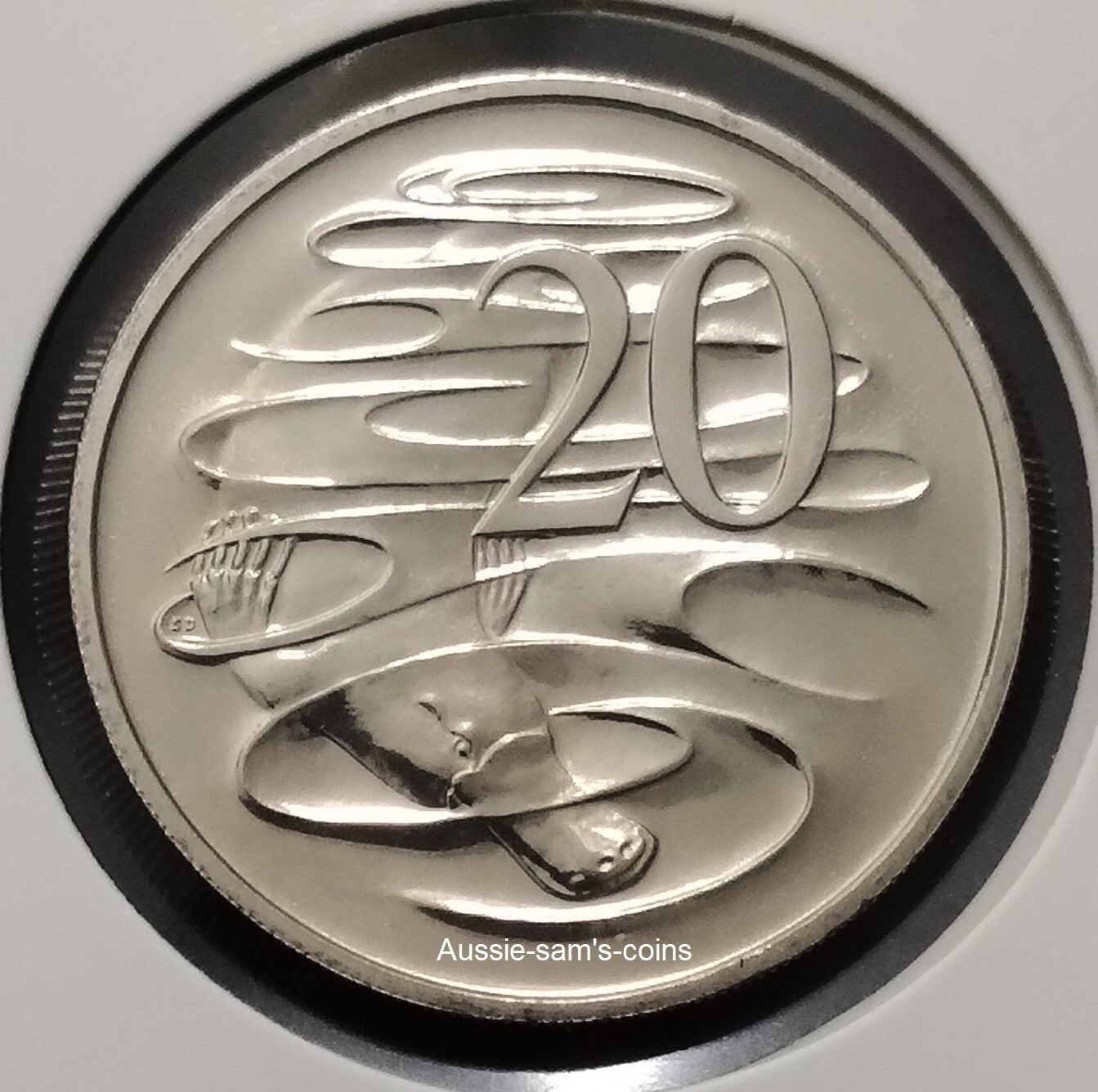 2007 Australia 20c Twenty Cent Specimen Coin from Mint Coin Set ...