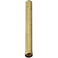 Master Plumber 784-515 MP Overflow Tube, 1-Inch X 10-Inch, Brass