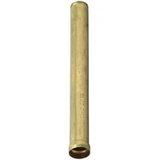 Master Plumber 784-515 MP Overflow Tube, 1-Inch X 10-Inch, Brass