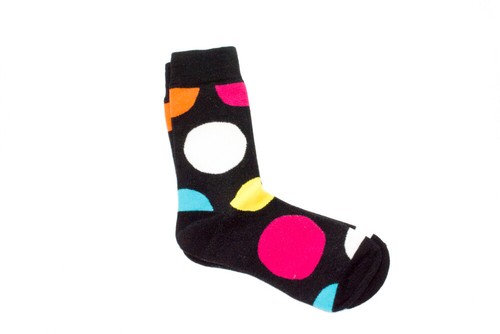 Unisex HAPPY SOX 1 Paio Calze Mix Color Socks Caldo Cotone Unica 38 - 42 - Picture 5 of 5