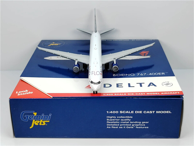 gemini jets 1/400 デルタ航空 b767-400 模型 Amazon.com: GeminiJets for Delta Airlines for Boeing B767