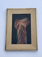 Mid Century Abstract Painting Modernism Expressionism 1950’s Non Objective Oil