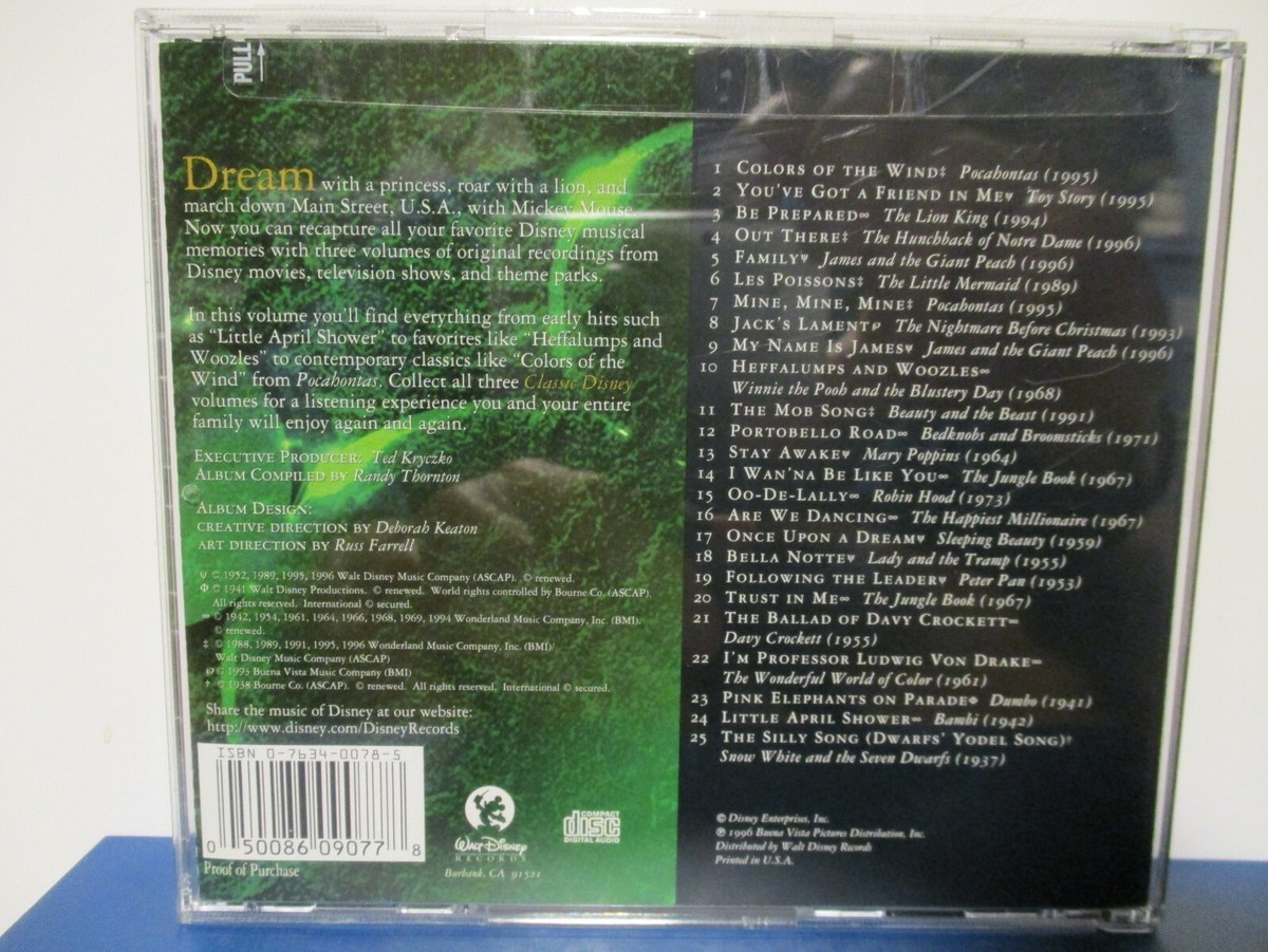 Disney Classic Volume III - 60 Years of Musical Magic - CD - MINT