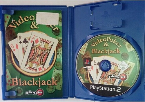 Gioco PlayStation 2 Video Poker & BlackJack Play It Versione Italiana Game PS2 - Foto 3 di 3