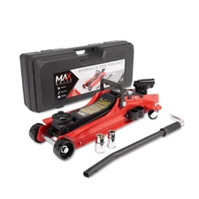 2-Ton Hydraulic Low-Profile Trolley/Floor Jack with Storage Case and Lug Wrench