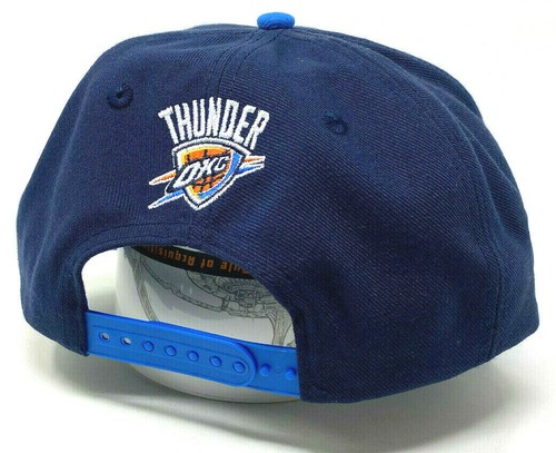 OKC Thunder NBA Adidas Embroirdered Logo Baseball Cap Hat - Picture 4 of 12