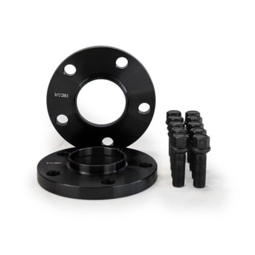 20mm Black Wheel Spacers Fit Audi Q5 SQ5 Q7 SQ7 Q8 SQ8 66.6 5 x 112