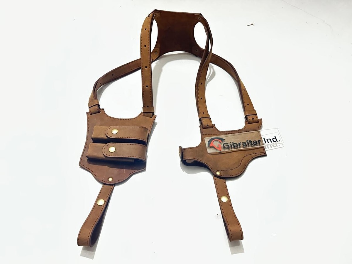 Leather Horizontal Shoulder Holster For Beretta PX4 Storm