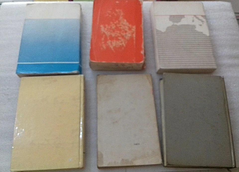 old 6 albanian books-Enver Hoxha-communism time-illustrated- 4 languages-rare - Image 3 of 3