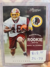 Cb2 sports card~Alfred morris- #216