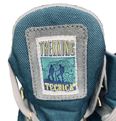 Tecnica Skywalk Trekking Gray Suede Hiking Boots Mens 6 Womens 7 VTG 90s Tecnica Skywalk Trekking Gray Suede Hiking Boots Mens 6  main image 3