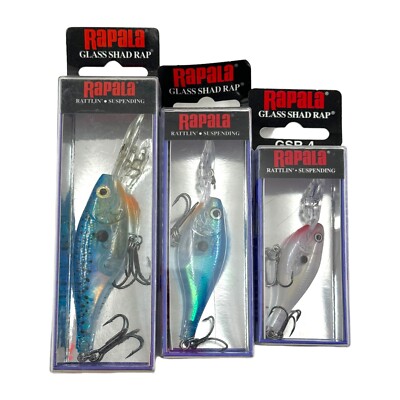 Rapala Glass Shad Rap GSR4 Perch – Crankbait Affondante Per Bass, Luccio E Trota (5g)