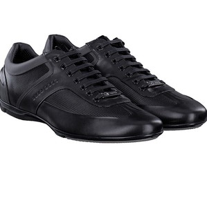 hugo boss leather trainers