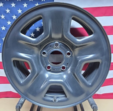 Jeep Wrangler 2018-2025 Black Steel Wheel Rim 17x7.5 OEM Factory 5VH22TRMAB 9220