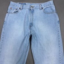 Vintage Levis Jeans Womens 16 Blue 560 Loose USA Made Denim Pant Light Washout