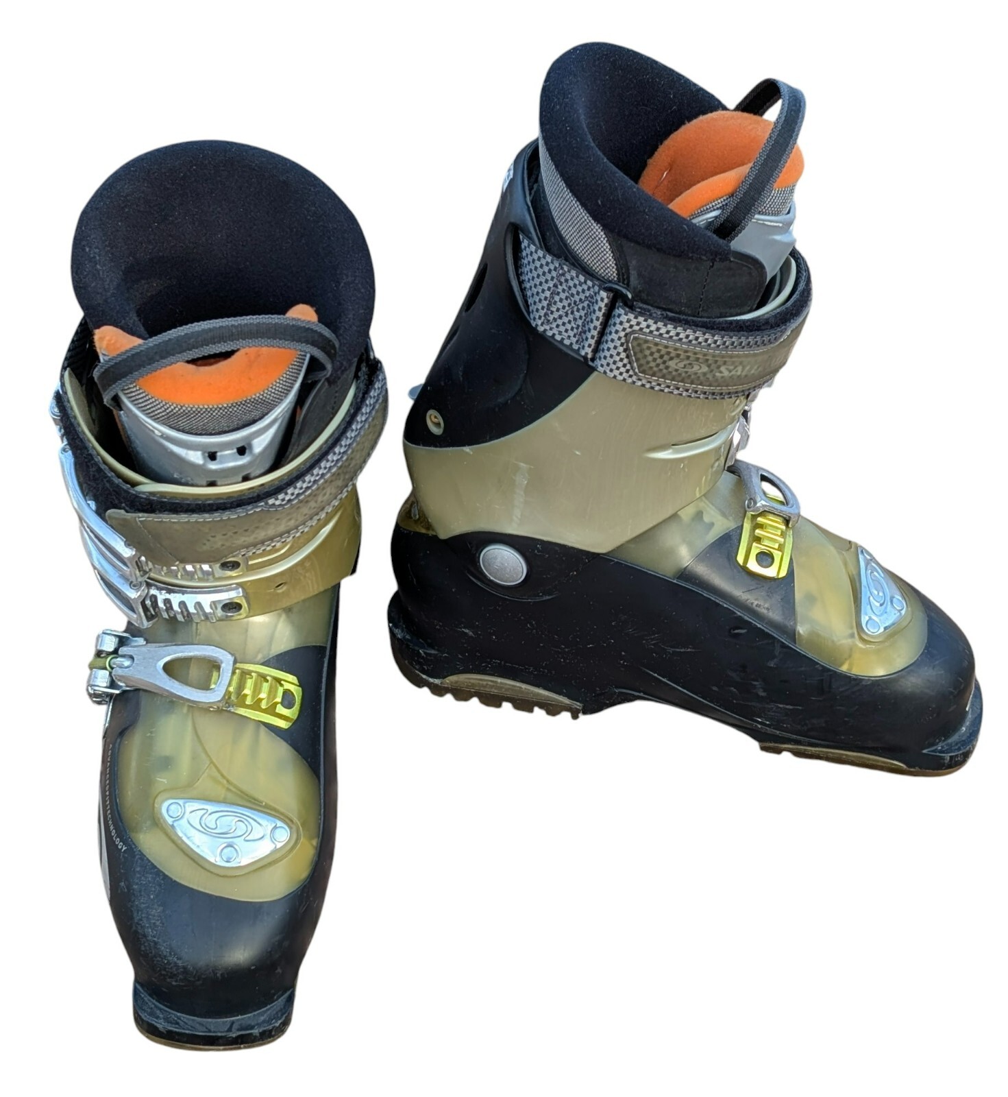 Scarponi da sci da discesa Salomon Ellipse 9.0 da uomo (7 US) 296 mm 25 25.5 3D misura personalizzata