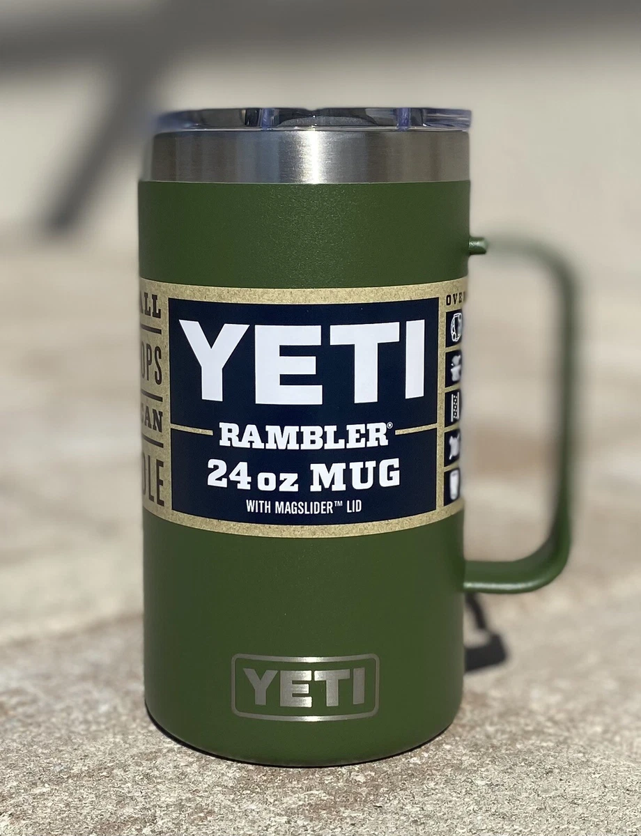 YETI Rambler 14-fl oz Stainless Steel Mug with MagSlider Lid at