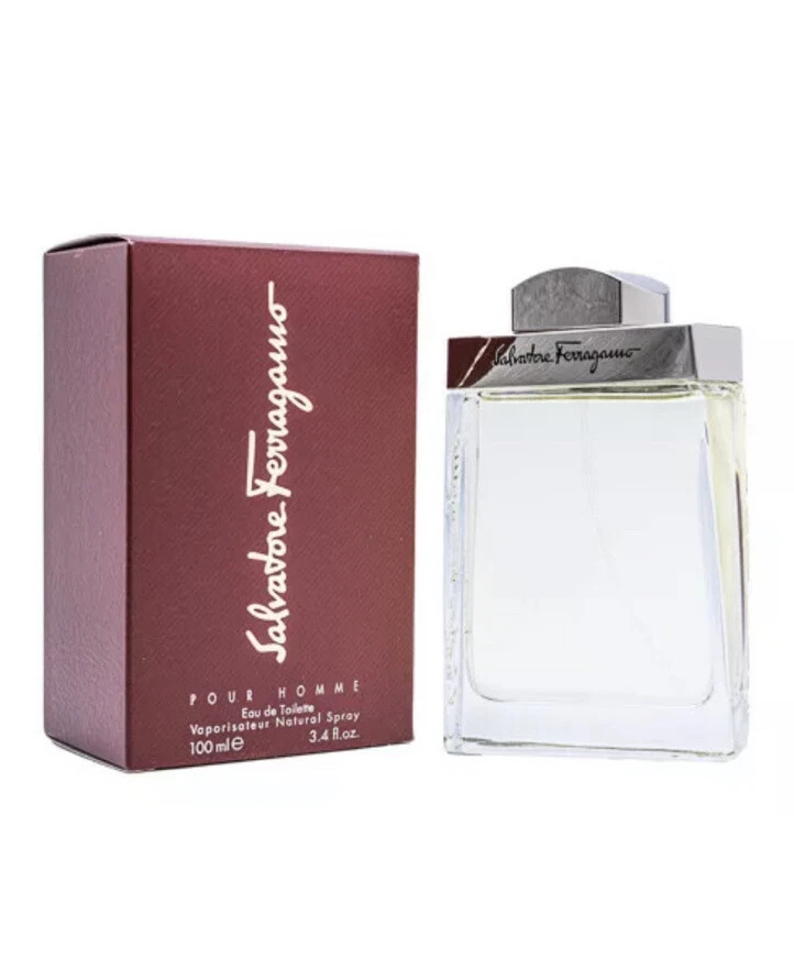 Salvatore Ferragamo Pour Homme 3.4 oz EDT Cologne for Men New In Box