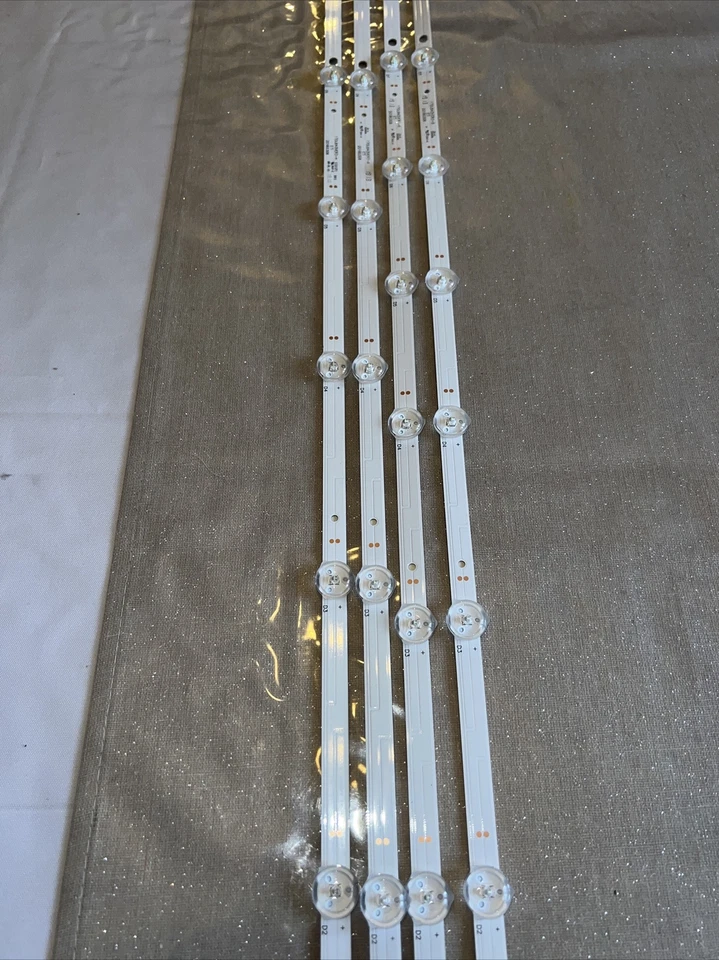 ✅ 4 Barrettes Leds JVC LT-43C870 43U5766DB 43U666 17DLB43VER3-A 17DLB43VER3-B - Image 2 of 4