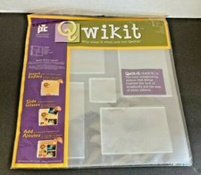 New Provo Craft Q Wikit Scrapbook Photo Album 2003 LOT OF 4 NEW