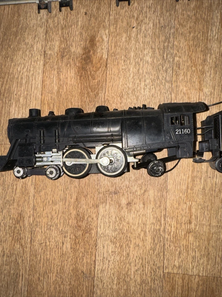 American Flyer 21160 4-4-2 Steam Engine S Gauge Not Working reading Lines Tender - Image 2 of 4