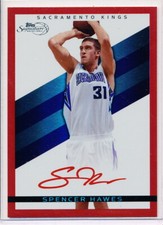 2008-09 TOPPS SIGNATURE FACSIMILE RED #TS-SH SPENCER HAWES 802/869 - KINGS