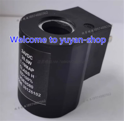 1PCS NEW VDE0580 35125102 24VDC 28.5W Solenoid Valve Coil Replacement 