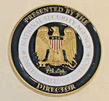 Director General Keith B. Alexander National Security Agency NSA Challenge Coin